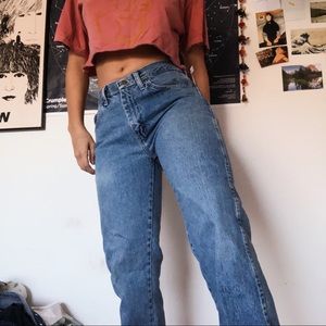 Wrangler blue jeans